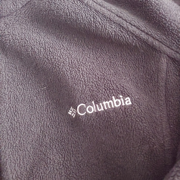 Black Columbia Fleece Jacket - Picture 3 of 4